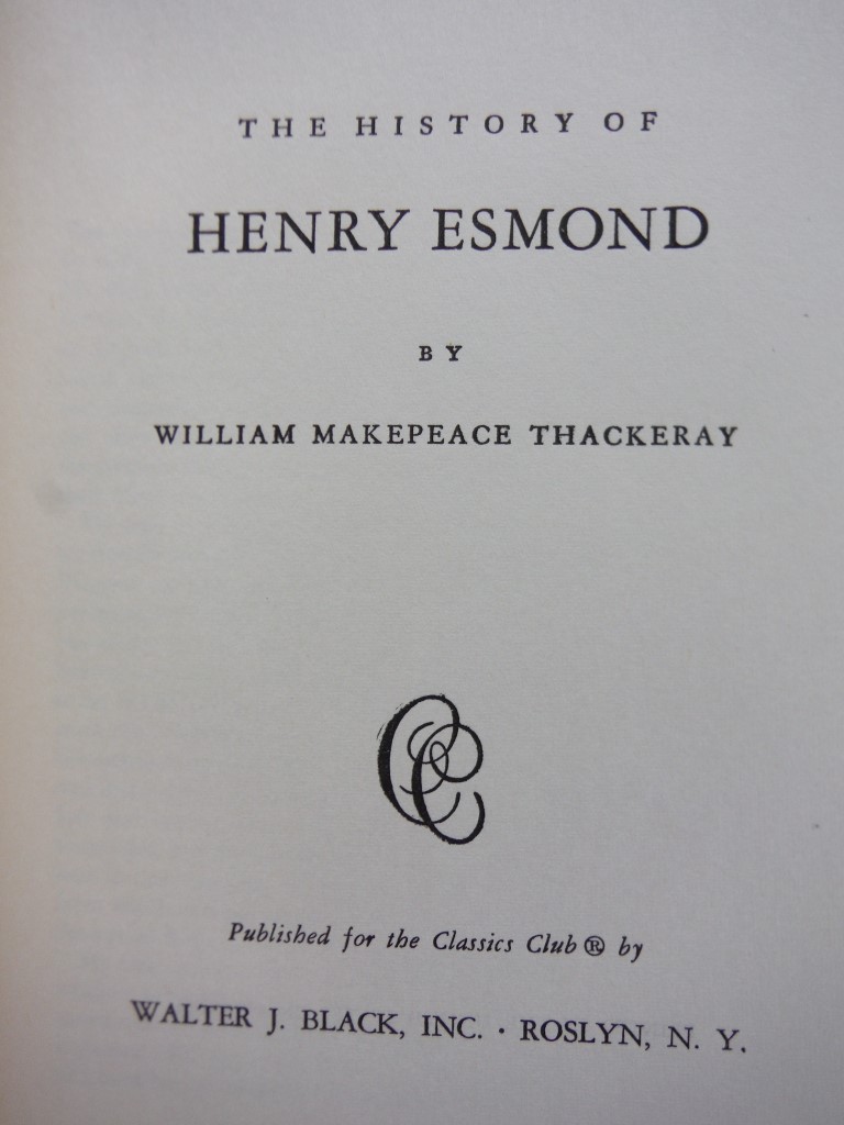 Image 1 of History of Henry Esmond
