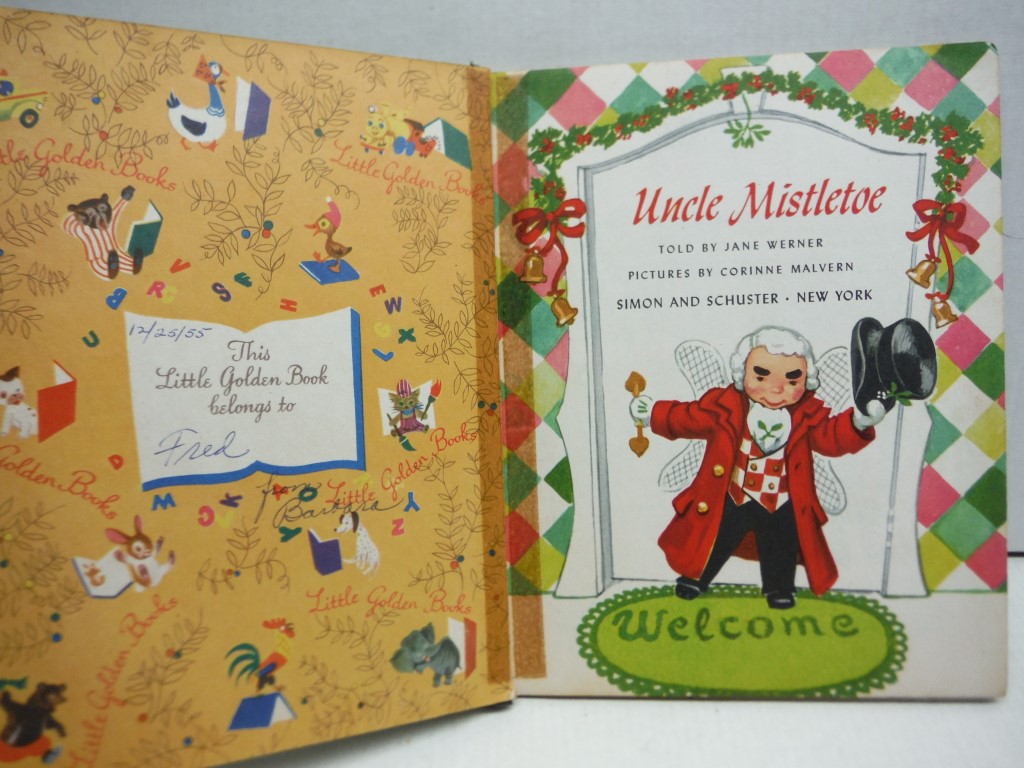 Image 1 of Uncle Mistletoe (Little Golden Book)