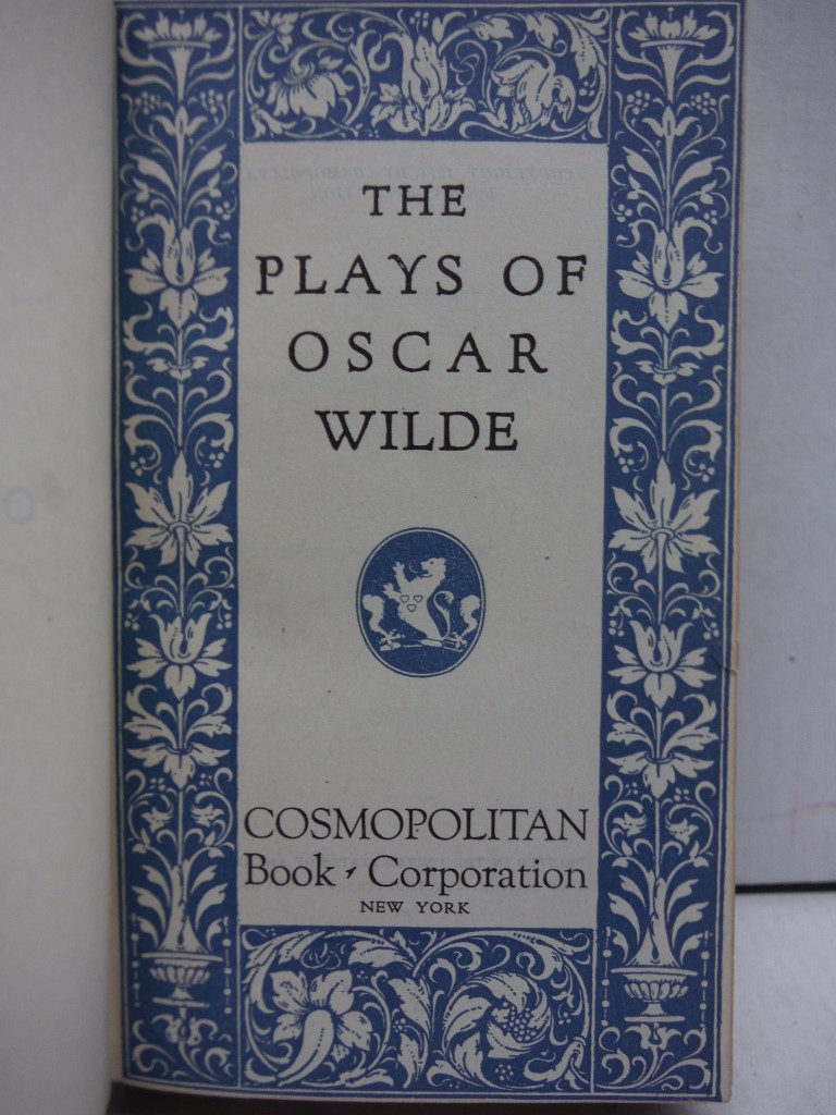 Image 2 of The Plays of Oscar Wilde