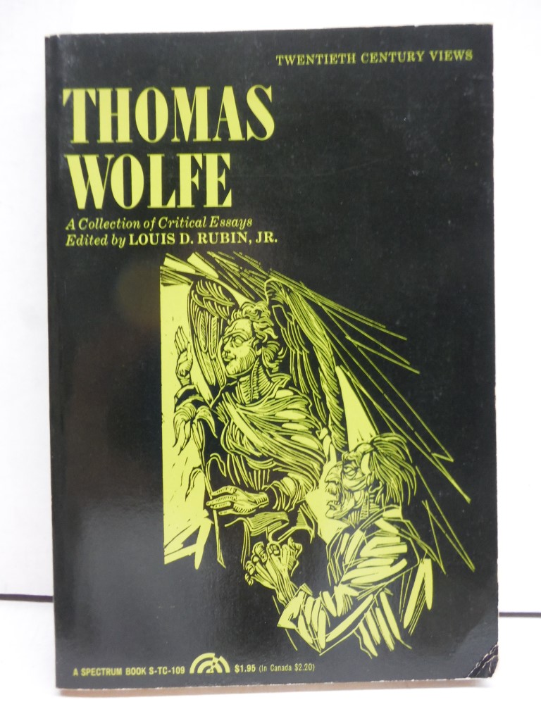 Image 0 of Thomas Wolfe: A collection of critical essays, (Twentieth century views)