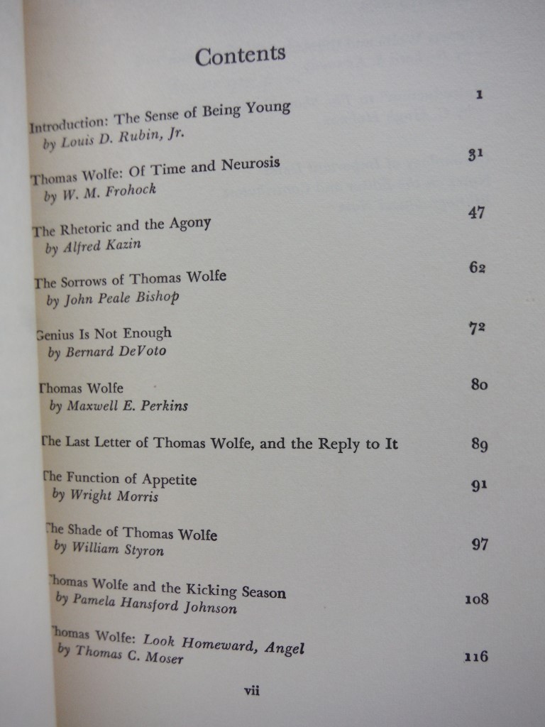 Image 1 of Thomas Wolfe: A collection of critical essays, (Twentieth century views)