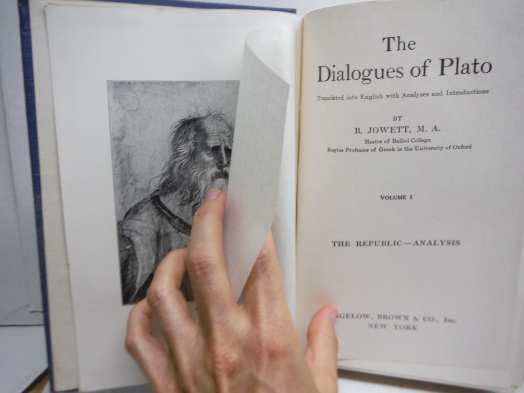 Image 3 of The Dialogues of Plato 4 Volumes