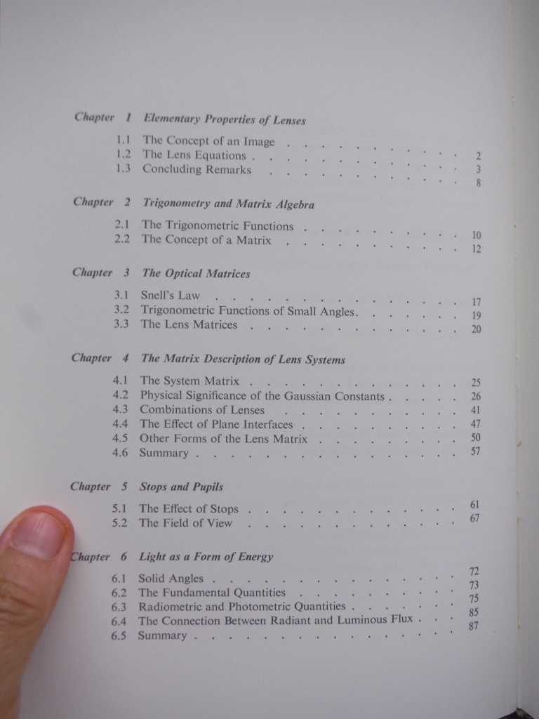 Geometric Optics An Introduction