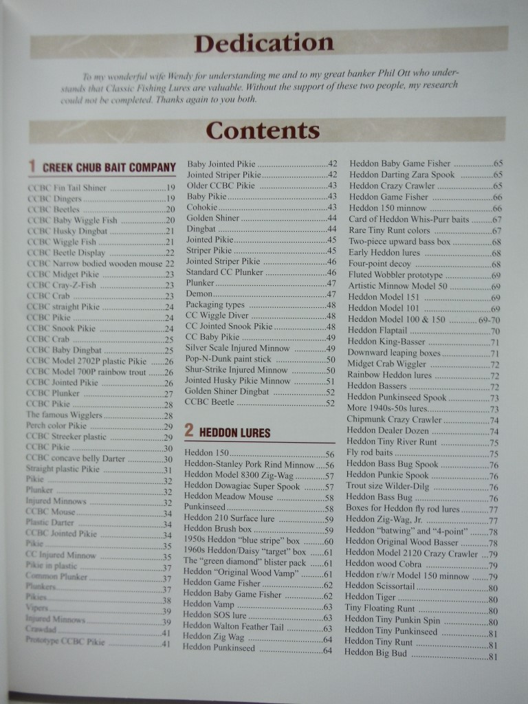 Classic Fishing Lures Identification and Price Guide