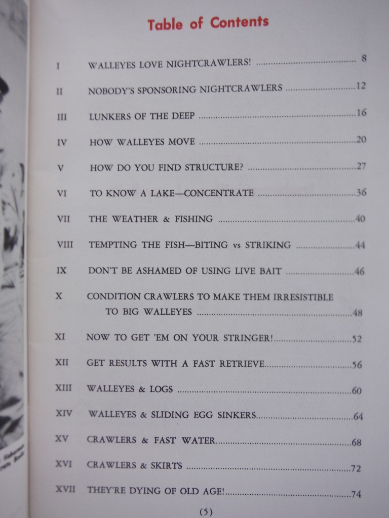 Image 1 of Bill Binkelman Nightcrawler Secrets - Book 2 Walleyes and all Game Fish Love Nig