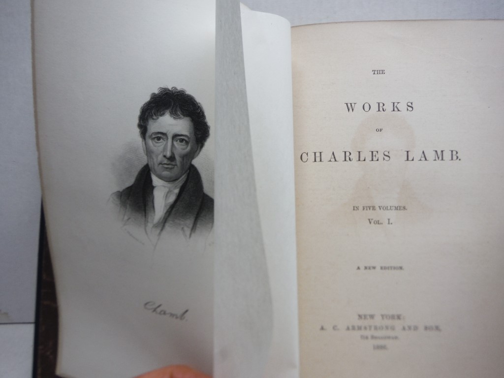 Image 3 of The Works of Charles Lamb in 5 Volumes