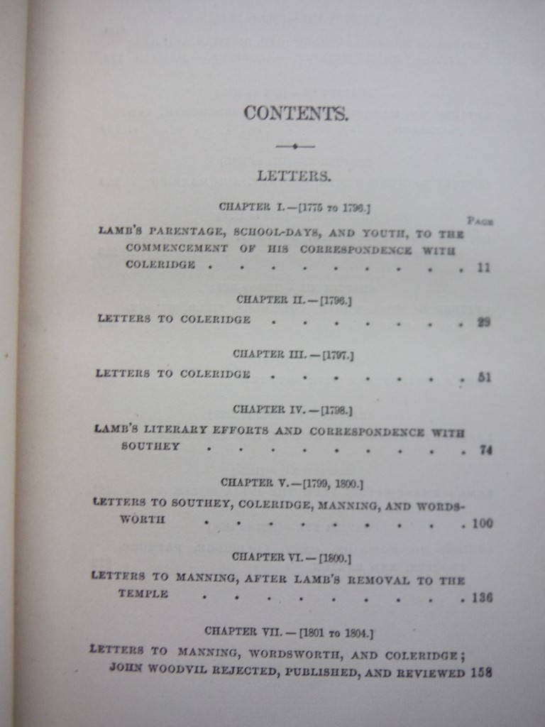 Image 4 of The Works of Charles Lamb in 5 Volumes