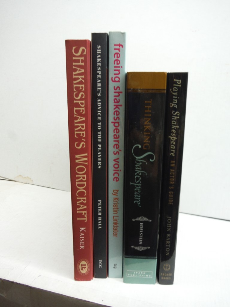 Lot of 5 PB Playing Shakespeare books