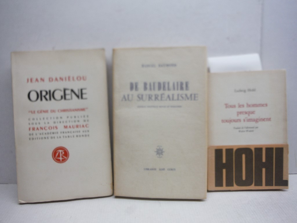 Lot of 3 antique PB in French