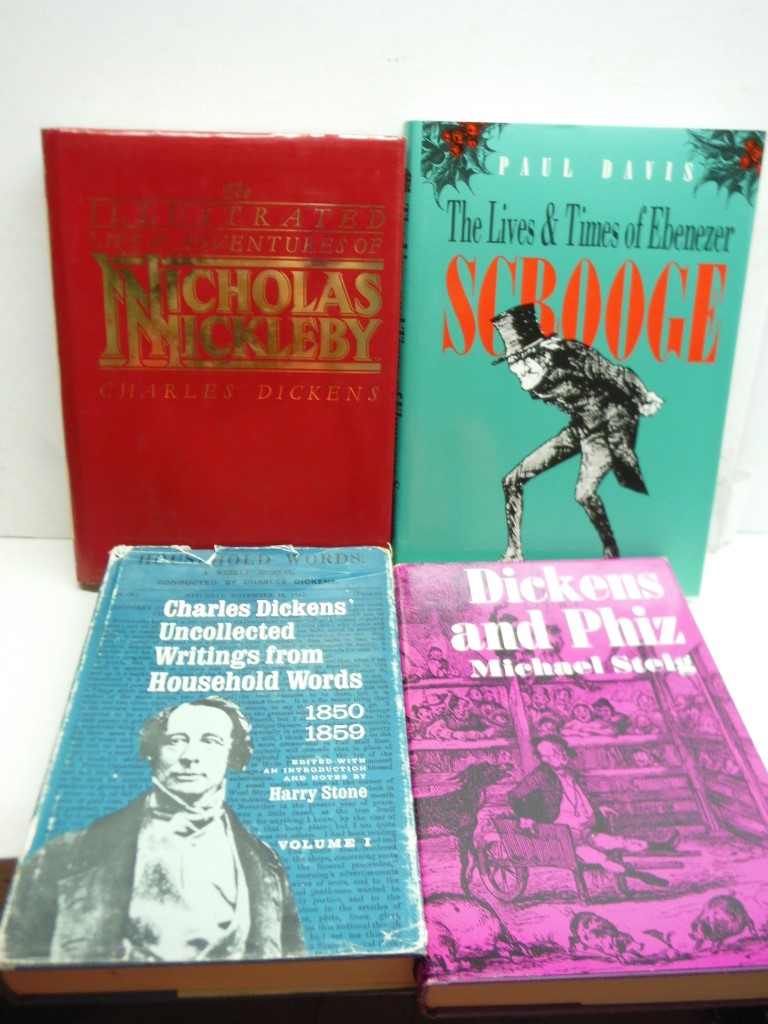 Lot of 4 HC relating to Charles Dickens Writings.