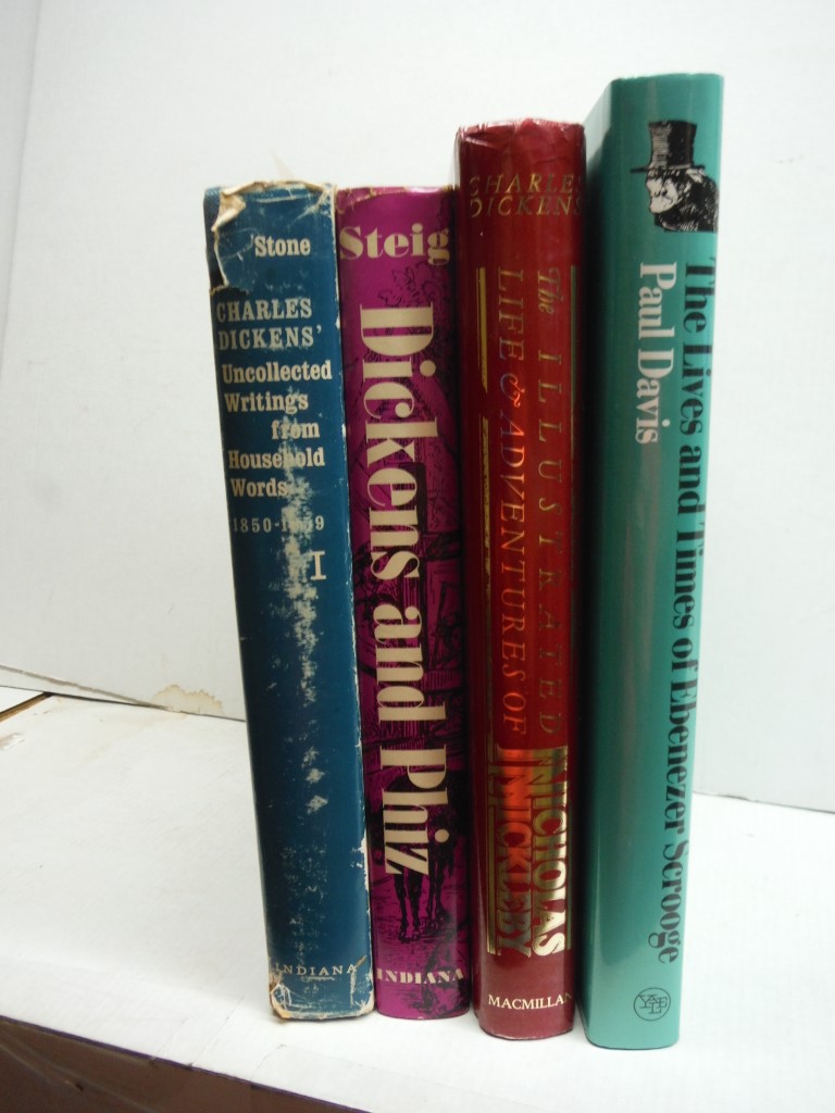 Image 1 of Lot of 4 HC relating to Charles Dickens Writings.