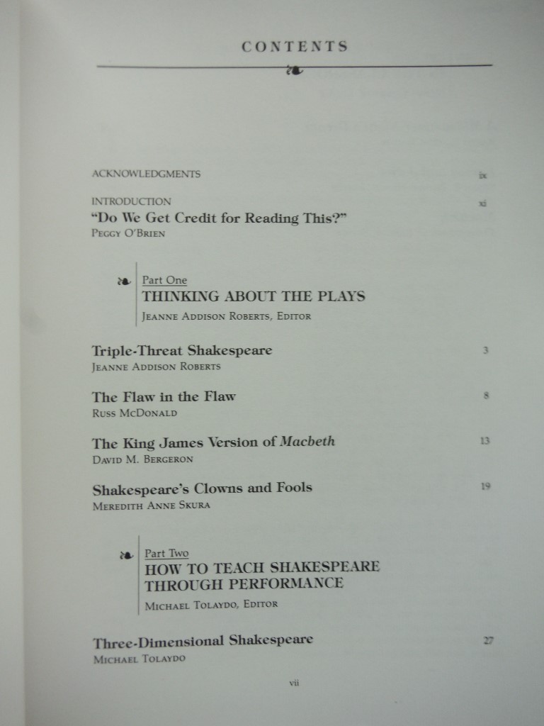Image 1 of Shakespeare Set Free: Three Volumes