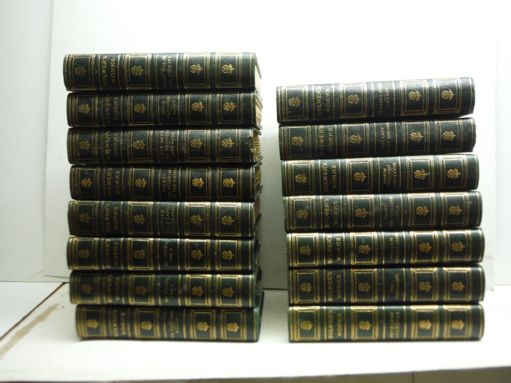 Bulwer's Works, 15 Volume Set, Antique