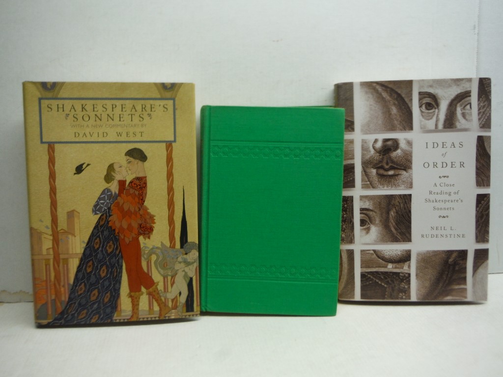 Image 0 of Lot of 3 HC about Shakespeare's Sonnets. 