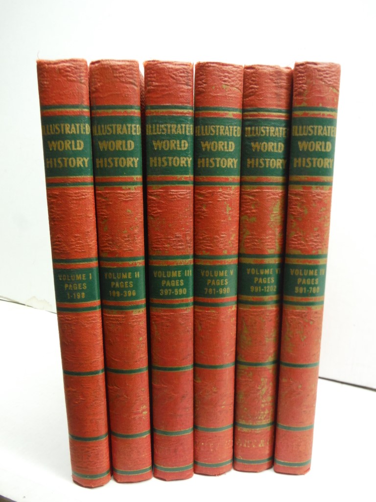 The Illustrated World History in Six Volumes/ Complete Set Volumes 1-6