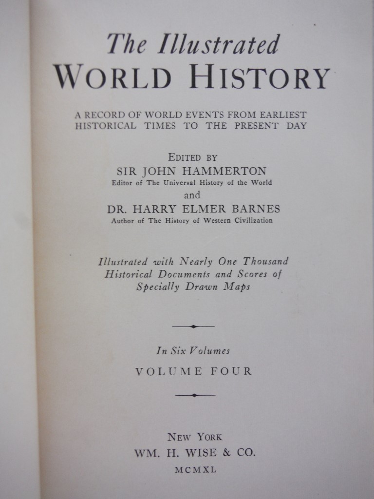 Image 2 of The Illustrated World History in Six Volumes/ Complete Set Volumes 1-6
