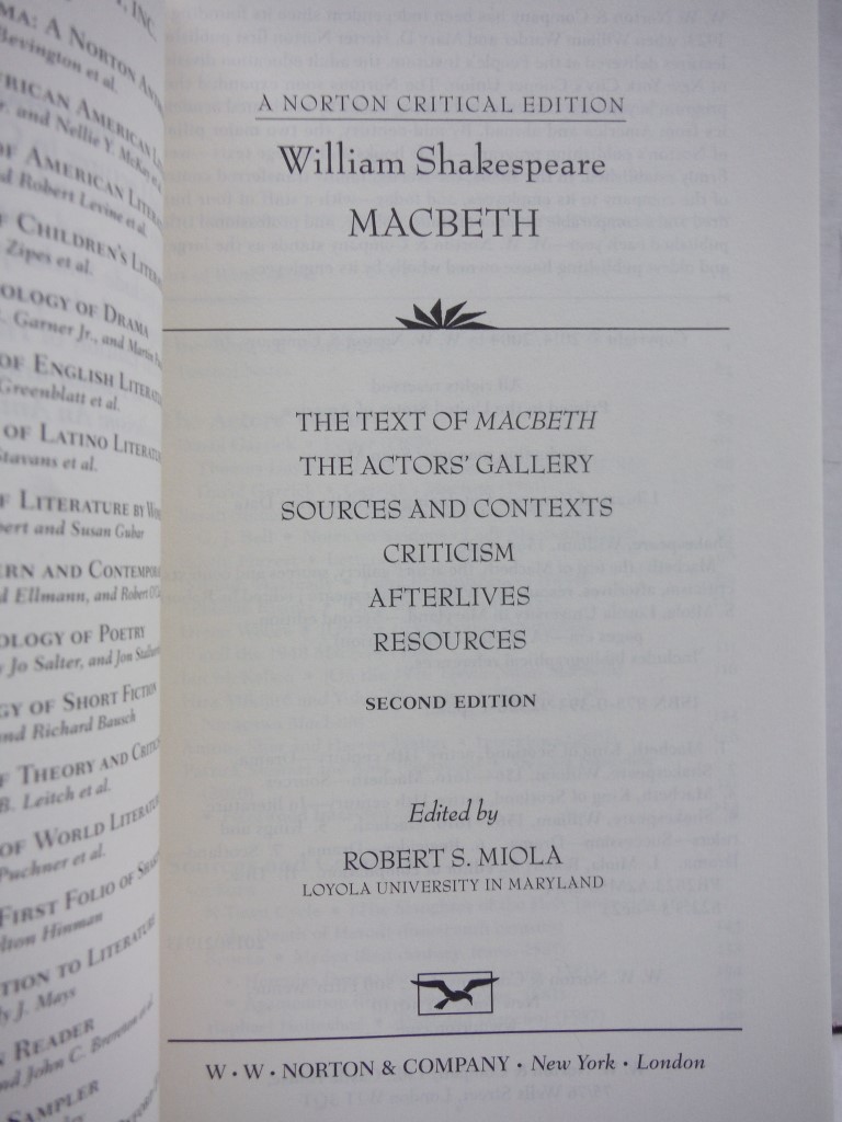 Image 1 of Lot of 5 books on Macbeth