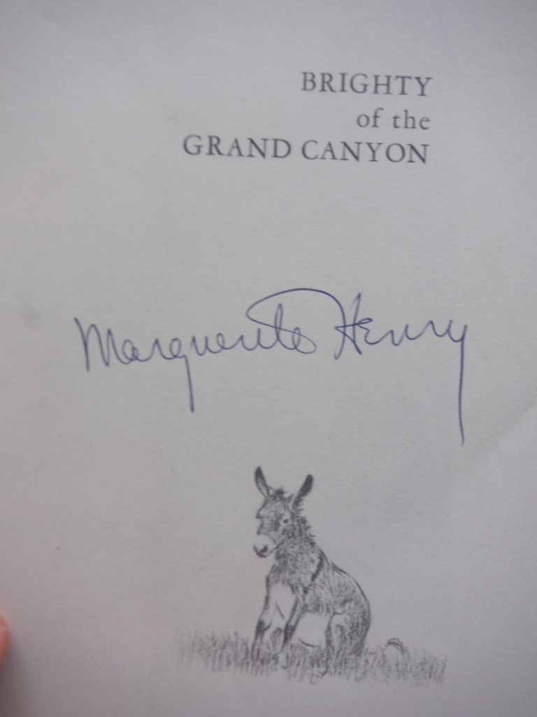 Image 1 of Brighty of the Grand Canyon Inscribed