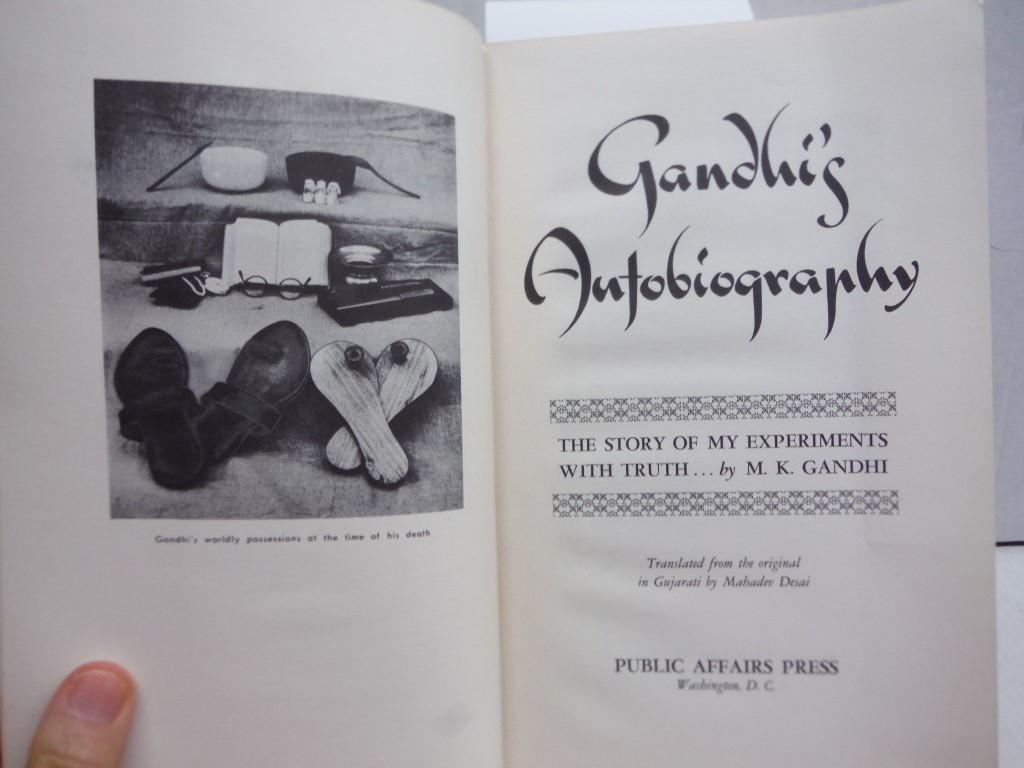 Image 3 of Gandhi's autobiography: The story of my experiments with truth