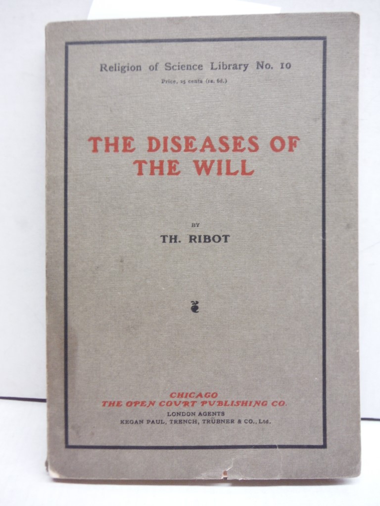 Image 0 of The diseases of the will