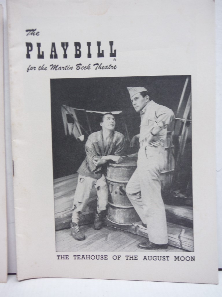 Image 3 of Lot of 5 Martin Beck Theatre Playbills from the 50s.