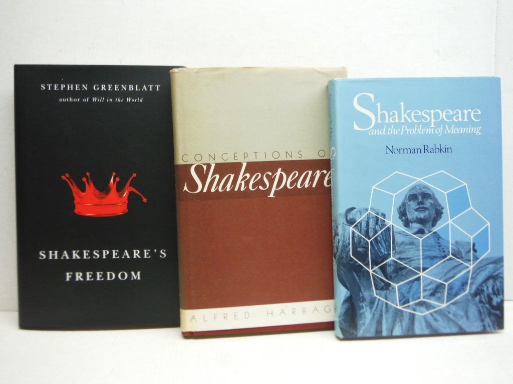 Image 1 of Lot of 5 HC books, on Shakespeare and Meaning