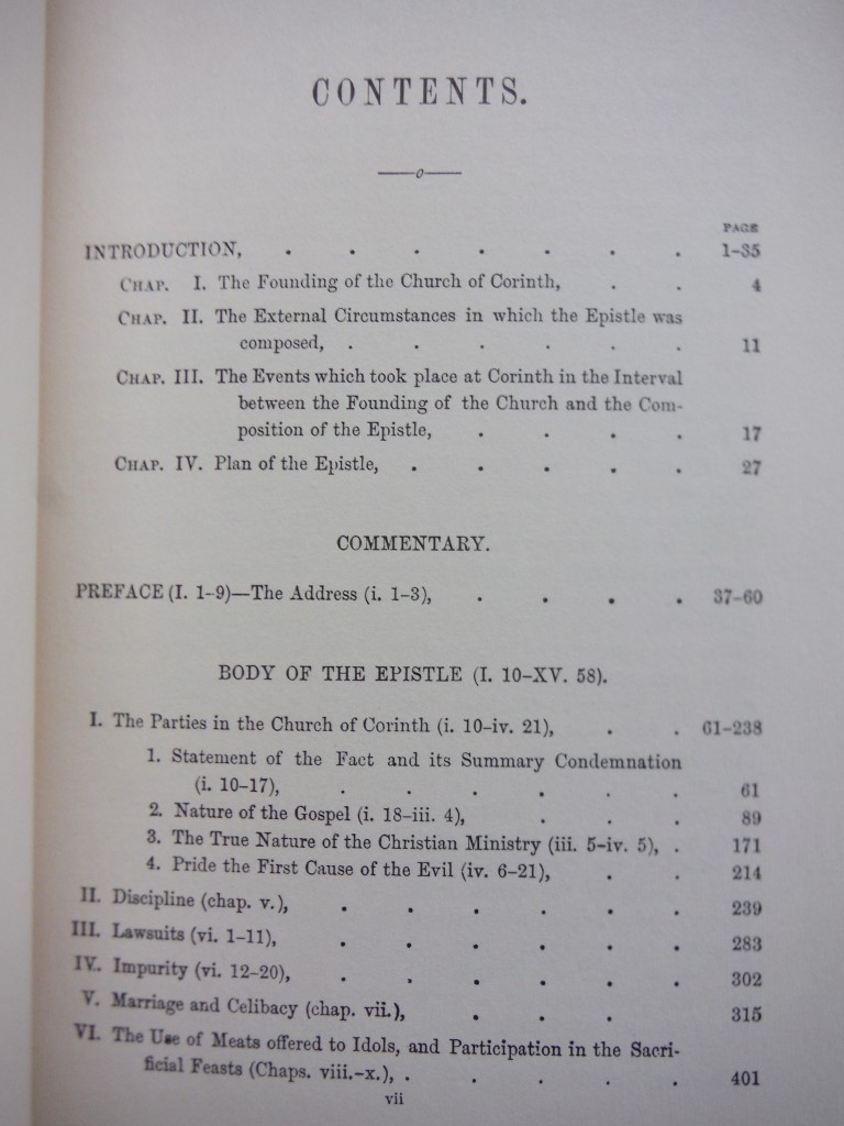 Image 3 of Commentary on the First Epistle to the Corinthians, Volumes I and II [Two Volume