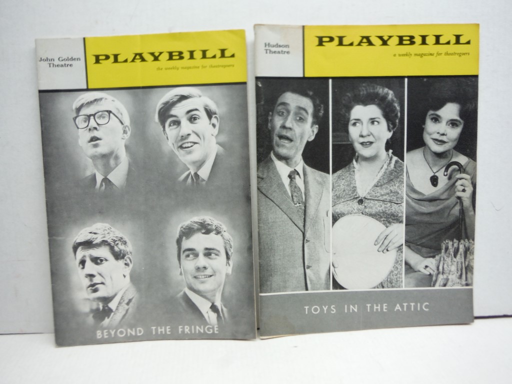 Image 2 of Lot of 7 VG Playbills from the 60s