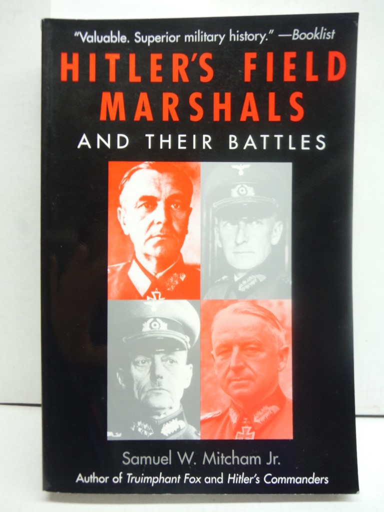 Image 0 of Hitler's Field Marshals and Their Battles