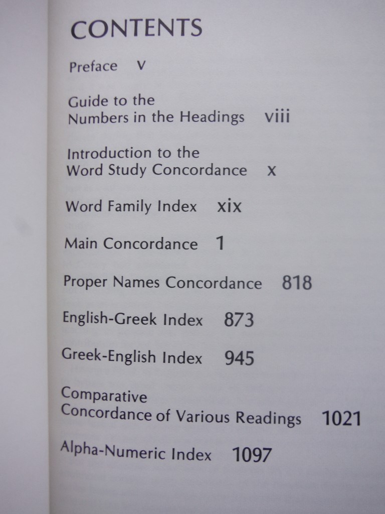 Image 2 of The Word Study Concordance: A Modern, Improved, and Enlarged Version of both The
