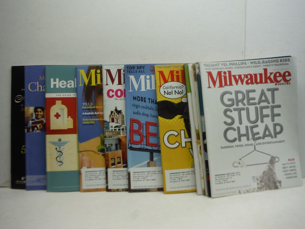 Image 0 of Lot of 16 Milwaukee Magazines 2005