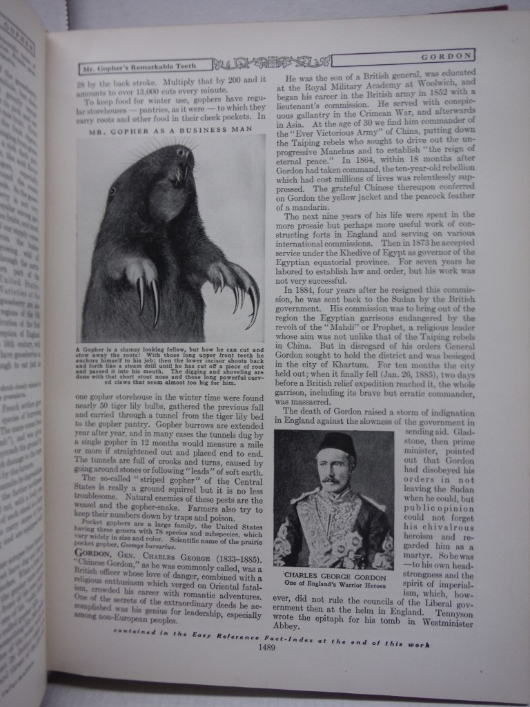 Image 4 of Compton's Pictured Encyclopedia Set Vol 1-10, 1924