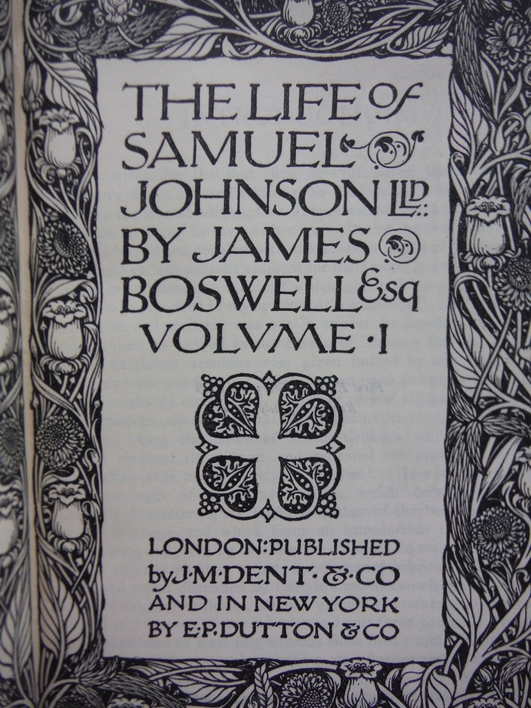 Image 2 of The Life of Samuel Johnson, L. L. D. (2 volumes)
