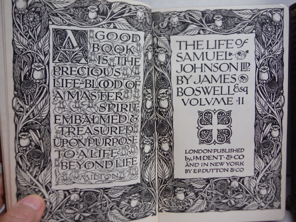 Image 4 of The Life of Samuel Johnson, L. L. D. (2 volumes)