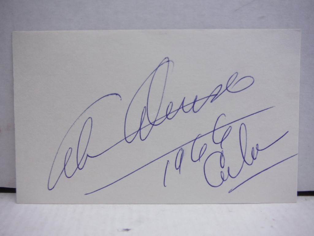 Image 0 of Autograph of Alicia Alonso.
