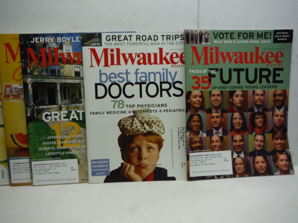 Image 1 of Lot of 12 Milwaukee Magazines 2002