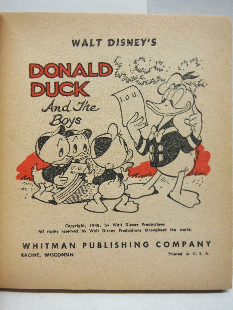 Image 1 of Walt Disney's Donald Duck and the boys
