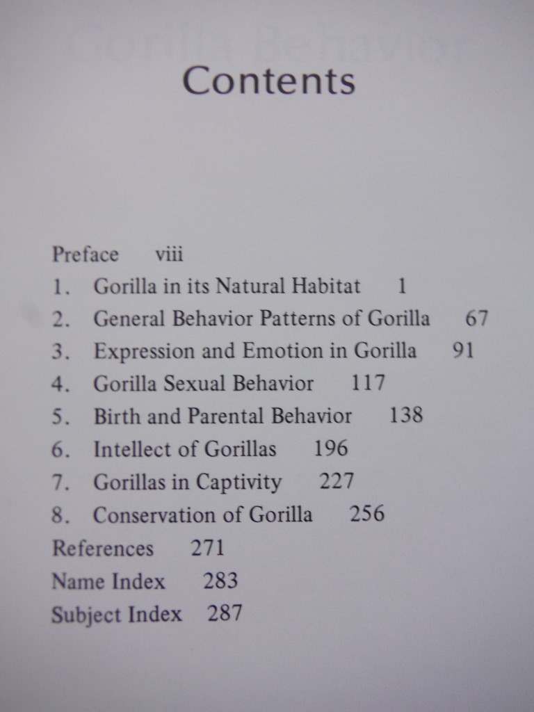 Image 1 of Gorilla Behavior