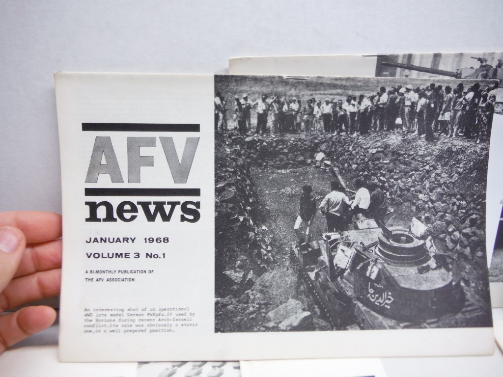 Image 1 of AFV News 1968 Complete Year, Volume3, No 1-6