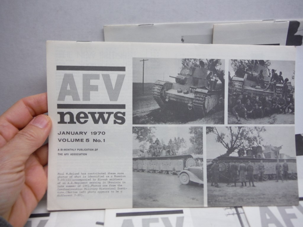 Image 1 of AFV News 1970 Complete Year, Volume 5, No 1-6