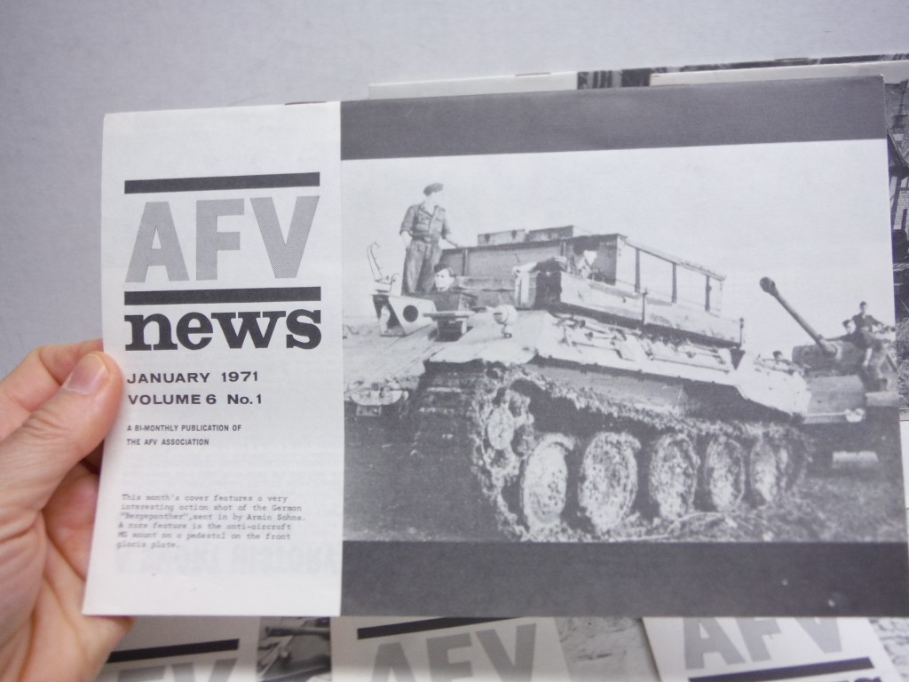 Image 1 of AFV News 1971 Complete Year, Volume 6, No 1-6