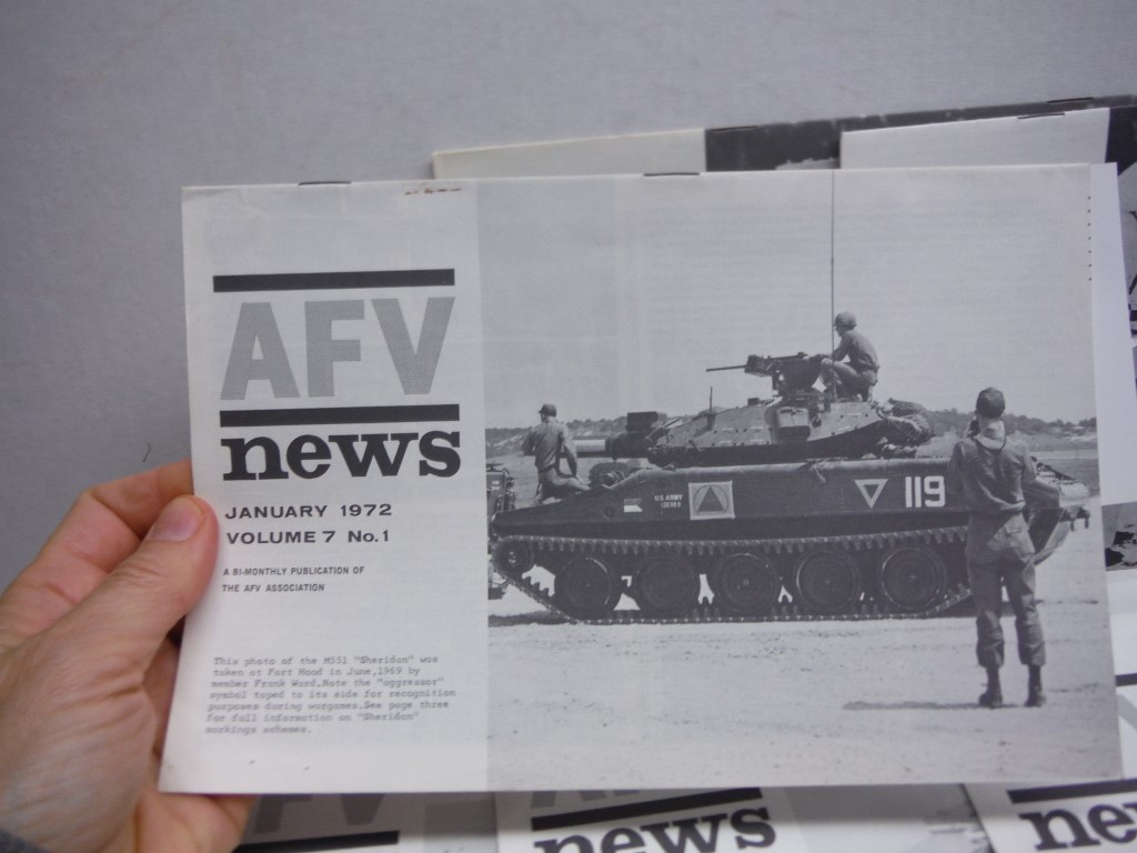 Image 1 of AFV News 1972 Complete Year, Volume 7, No 1-6