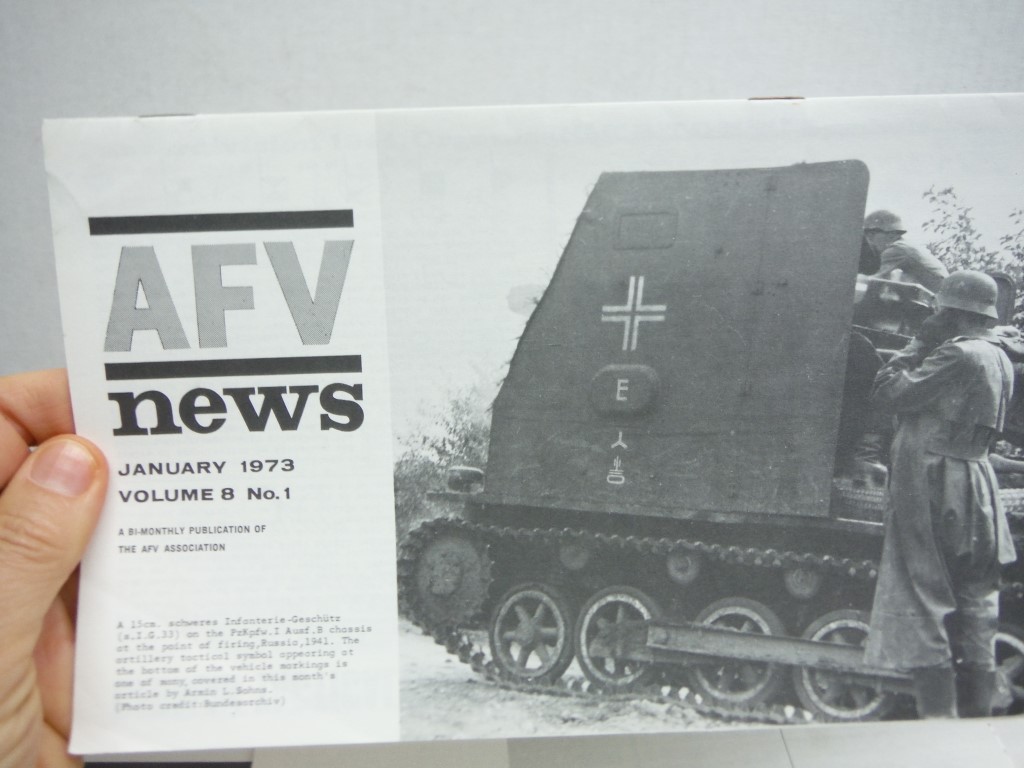 Image 1 of AFV News 1973 Complete Year, Volume 8, No 1-6