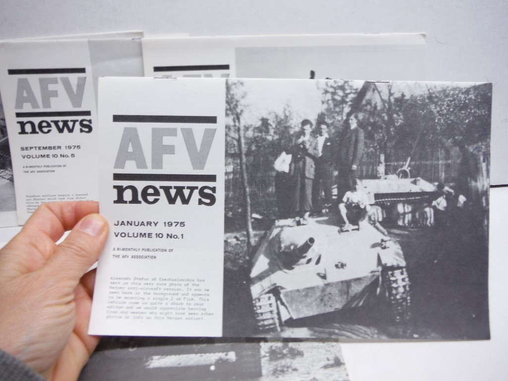 Image 1 of AFV News 1975 Complete Year, Volume 10, No 1-6