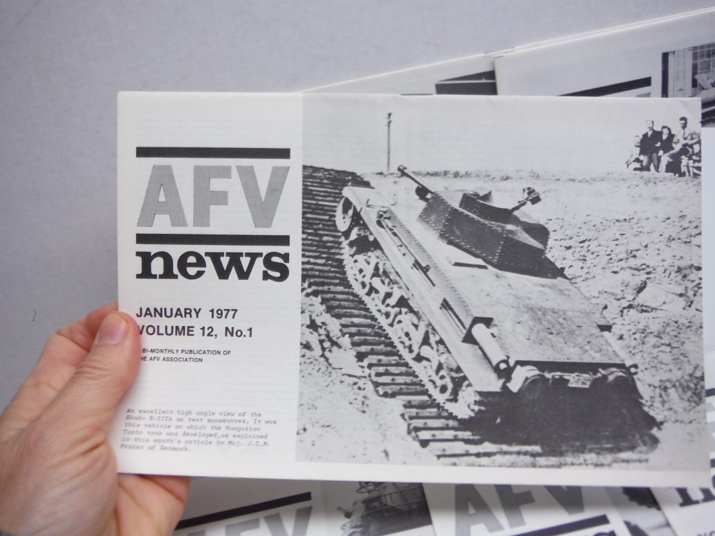 Image 1 of AFV News 1977 Complete Year, Volume 12, No 1-6