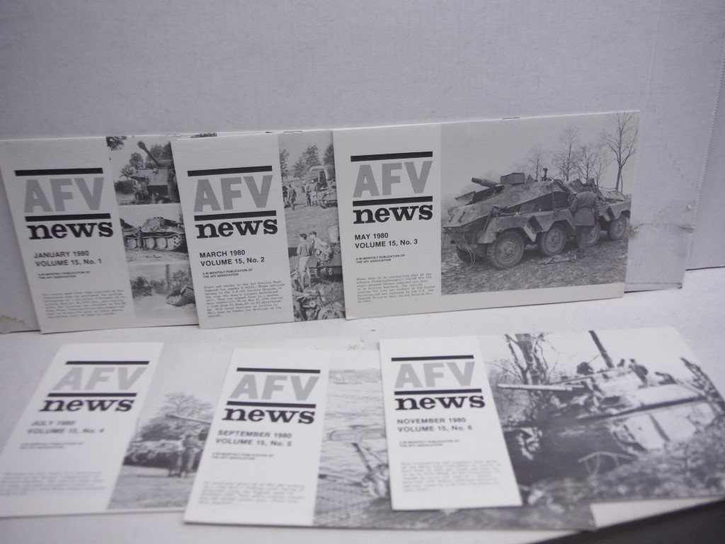 AFV News 1980 Complete Year, Volume 15, No 1-6