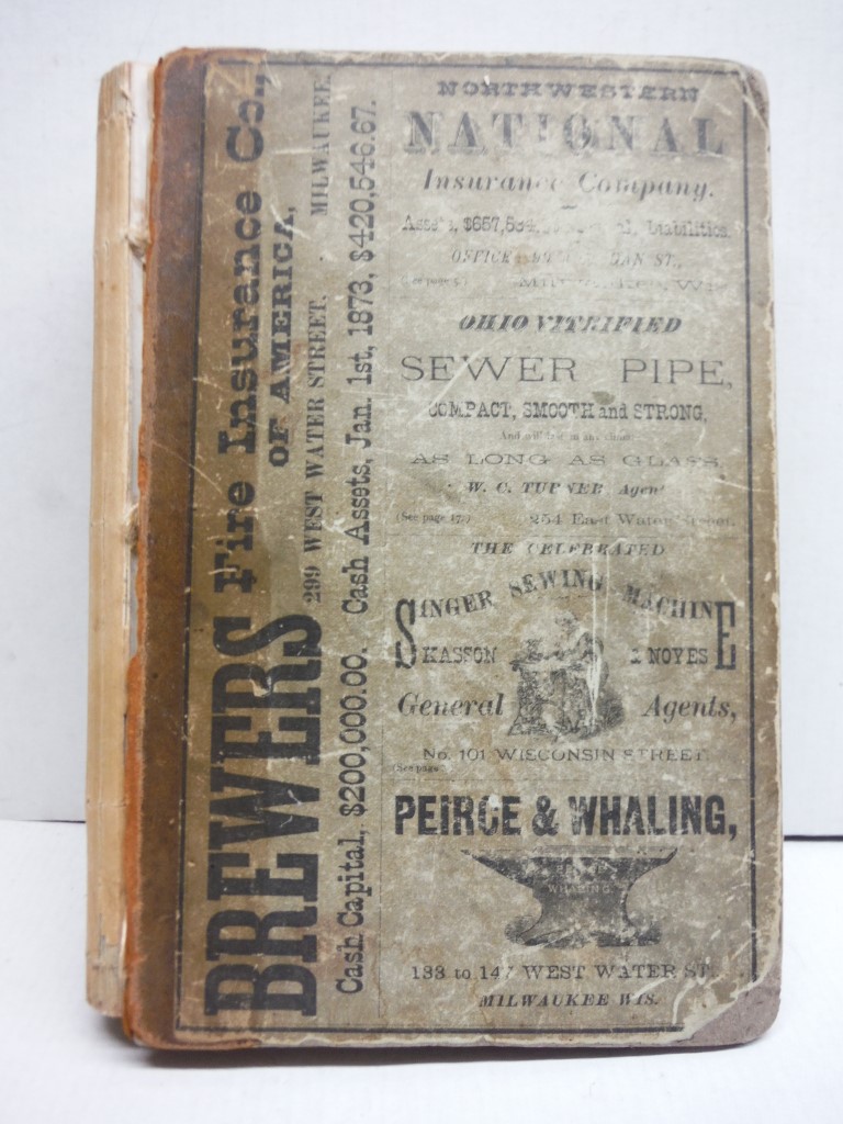 Image 0 of Milwaukee City Directory for 1873--74