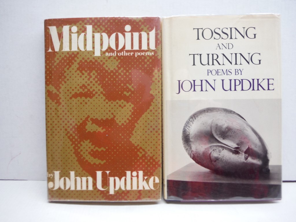 Lot of 2 HC Updike Poetry published by Knopf.