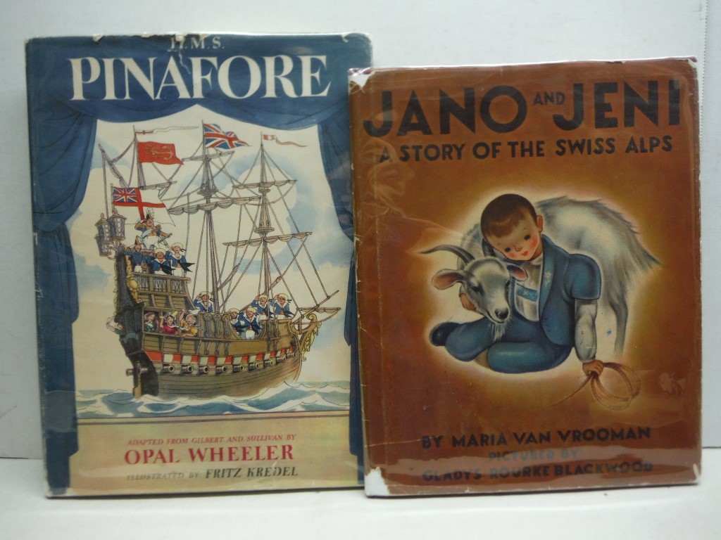 Image 1 of Lot of 4 Antique HC with Mylar Covered DJ.