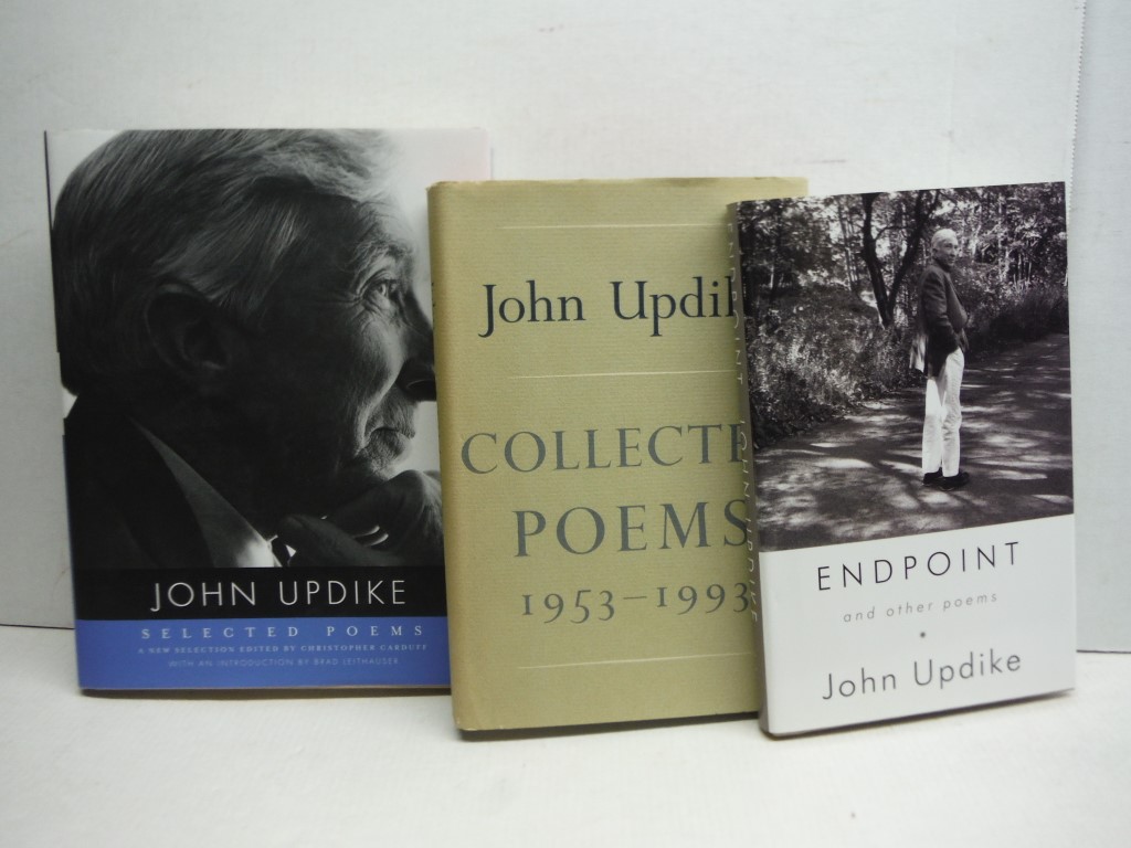 Lot of 3 HC Updike poetry